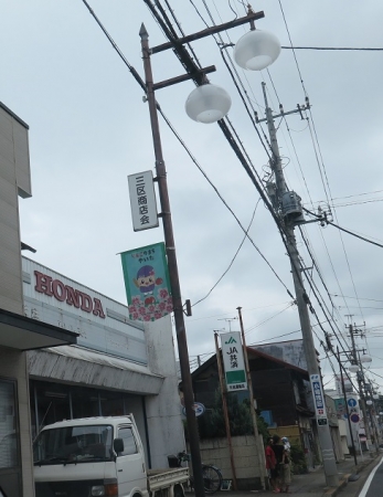 栃木県　矢板　街灯