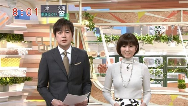 テレビ朝日の女子アナ宇賀なつみのアイドル顔負けの可愛いルックステレビキャプ画像5