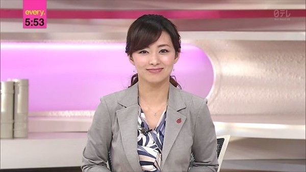伊藤綾子アナウンサーのテレビキャプ画像GIF3