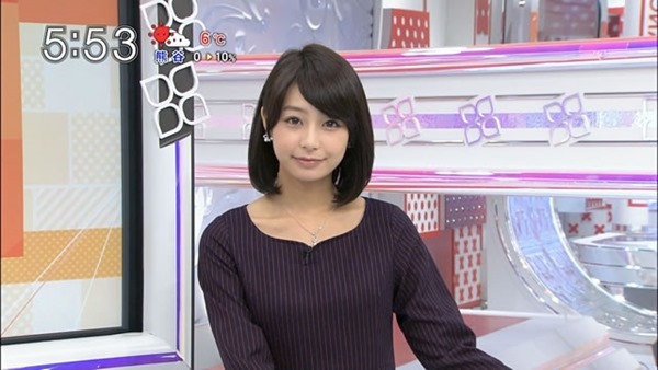 TBS宇垣美里アナの巨乳エロ画像11