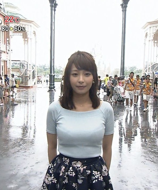 TBS宇垣美里アナの巨乳エロ画像