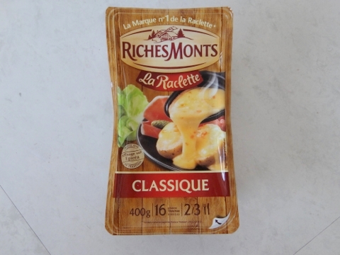 リッシモン ラクレットチーズ　1,358円　コストコ　Riches Monts La Raclette